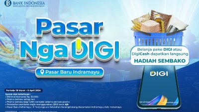 bank bjb Hadirkan Pasar NgaDIGI, Belanja ke Pasar Bayar Cahsless Plus Dapet Hadiah