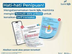 Waspada! Modus Penipuan Catut bank bjb