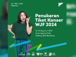 Ini Cara Penukaran Tiket Konser Musik West Java Festival 2024